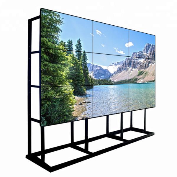 1.7mm Bezel Width Outdoor Advertising LCD Video Wall 1920*1080 9 Screen Tv Wall 47inch