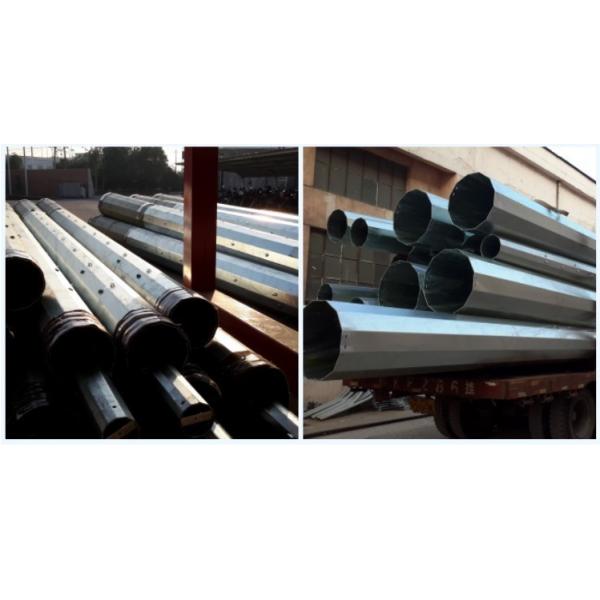 33 кВ Филиппинский стальной силовой столб 90 футов с угловыми руками для распределения энергии