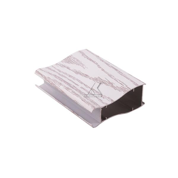 Factory Price Wood Grain Aluminium Extrusion Profile For Door And Window