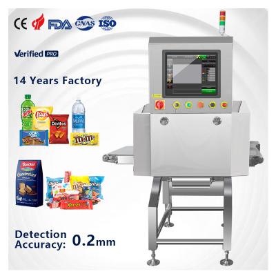 Advanced Food X Ray Machines with 50Hz Power Supply and Mirror Polish SUS304 Body Material