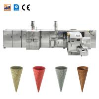 Fabricante comercial do cone do waffle do gelado com detector de metais