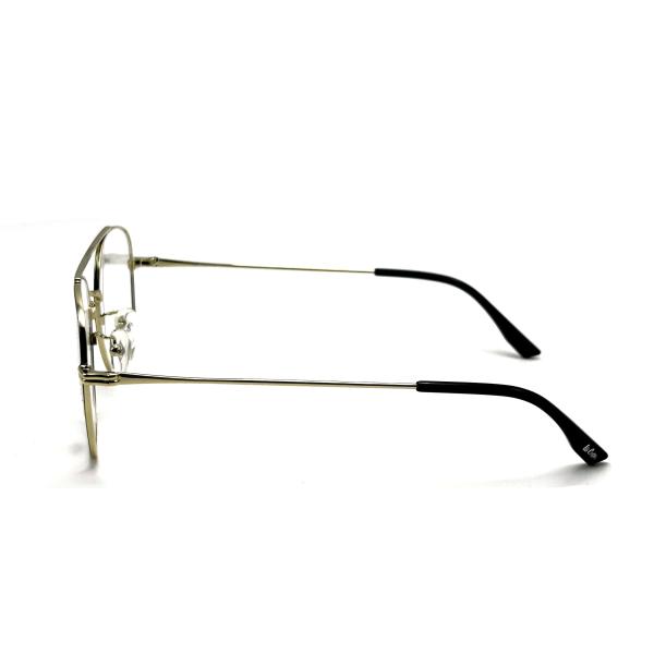 FM7112 Square Unisex Optical Metal Frame Stainless Steel Size 53-20-145