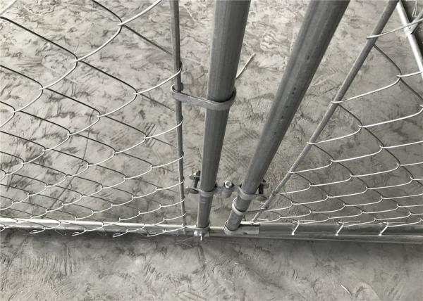 5x10x6ft(1.5x3x1.8m) dog kennel chain link fabric mesh 60mm*60mm diameter 2.3mm