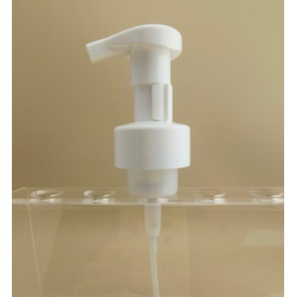 Delicate Design White Plastic Big Foam Pump for Shampoo Bottles