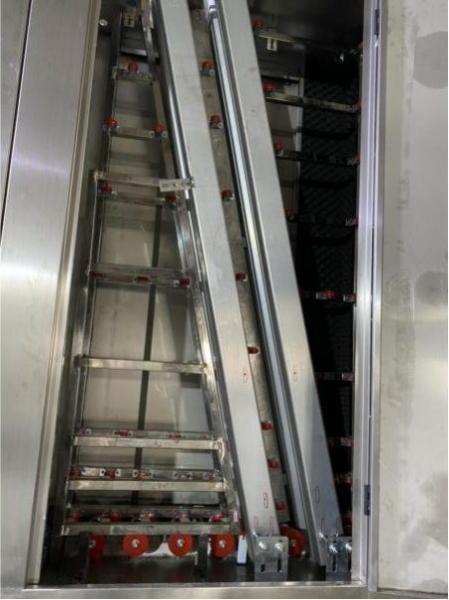 Máquina de lavagem e secagem de vidro de 380 V/50 Hz para equipamento de fabrico de vidro isolante
