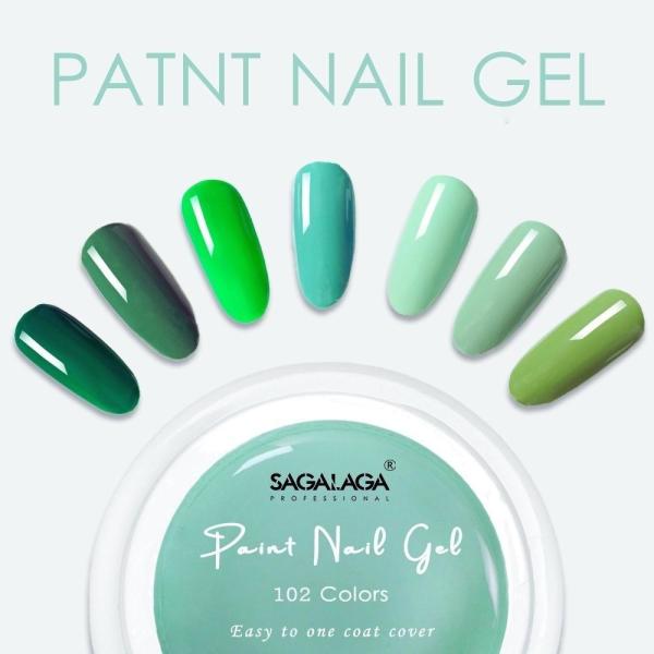 Custom Logo Nail Art Painting Gel UV Glitter Gel Polish with MSDS Certification