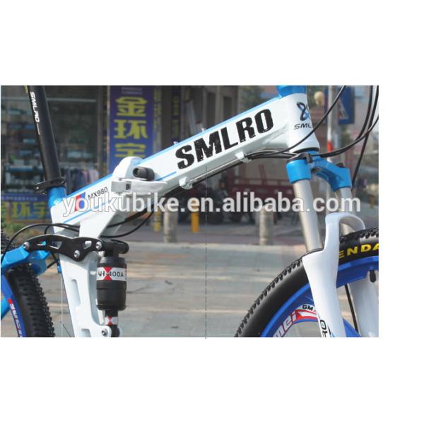 Height 155cm Full Alloy 27 Speed Aluminum Folding Mountain Bike