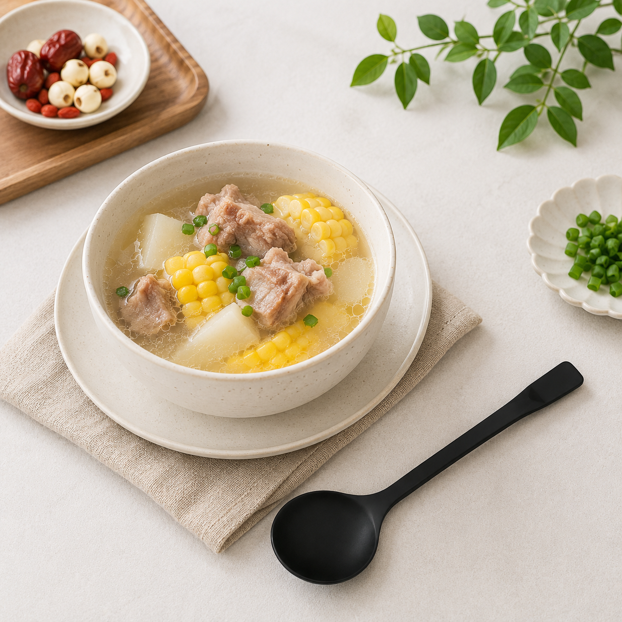 135mm Small Turtle Spoon PP Disposable Tableware for Catering Meal Service