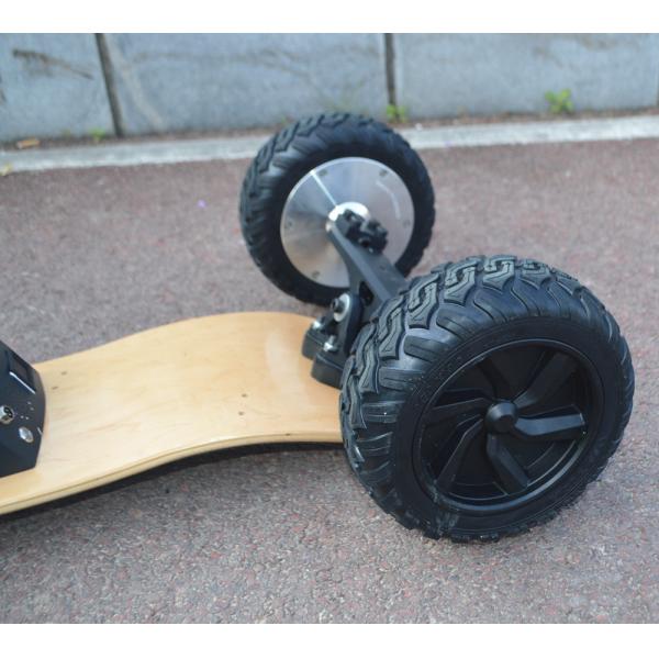 Fat Tire Fast Speed 4 Wheel Skateboard / Off Road Electric Skateboard For Adult