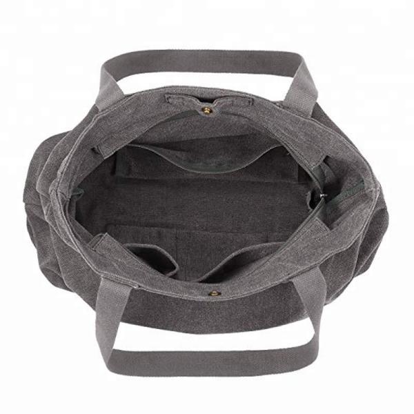 Casual One Strap Tote Bag Zipper Closure Medium Size Sturdy Fashionable
