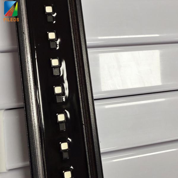Módulo de luz de barra lineal LED RGB SPI para decoración de fachadas exteriores Iluminación controlada por DMX con efecto de haz blanco