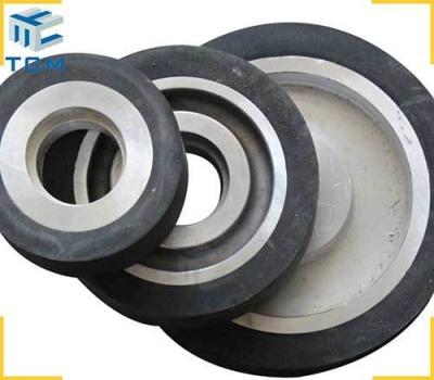 Touching Rubber Buffing Wheel Rubber Tank Polishing Consumable Aluminium