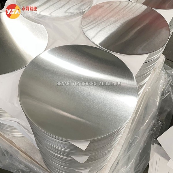 Disc Aluminum Pan Pot Stamping Spinning Kitchenware Circle Custom Size High Flatness Burr Free Edge Food Grade