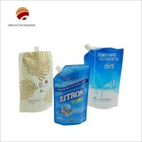 PET/OPP/AL Sacos de escoamento líquido Saco de detergente líquido Cor CMYK