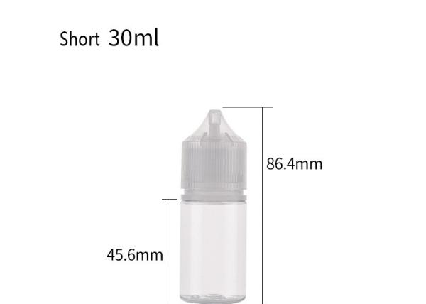30ML 60ML Eliquid Bottles E - Cig Vape Juice Bottles