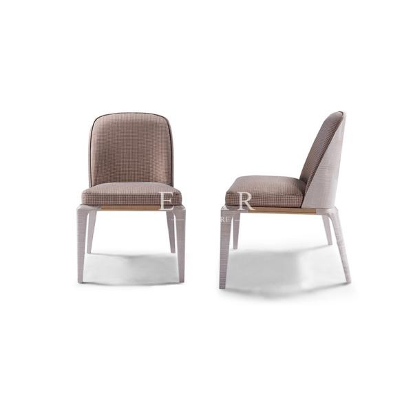 Fabric Contemporary Luxury Furniture Dining Chair Without Arm W009D6A