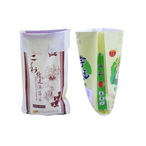 25kg PP Woven Polypropylene Feed Bags , Plastic Animal Feed Bags