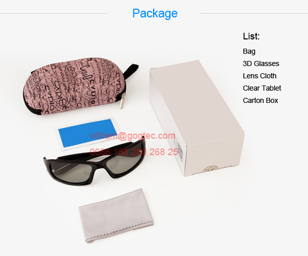 Polarize 3D glasses TV film vision movie buy LG Sony Samsung Panasonic theater Benq Acer 1