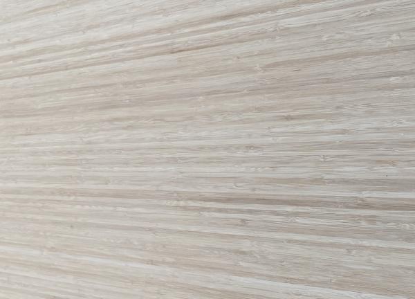 Hydrogen Peroxide Steaming Natural Color Side Pressed Thin Bamboo Wood Sheets 1.22m