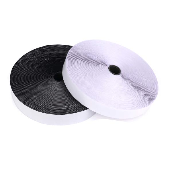 DANSKY Custom Heavy-Duty Hook-Loop Tape Roll High Adhesive Force Soft Nylon/Polyester Eco-Friendly Hook and Loop with Glue