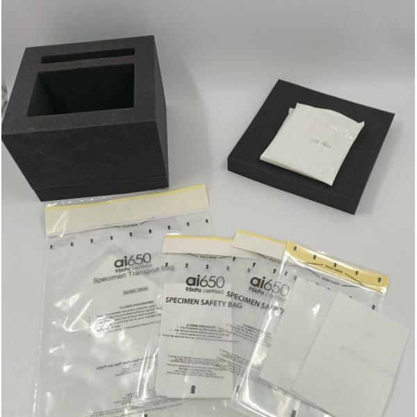 Bolsos biodegradables del transporte del espécimen del riesgo biológico del laboratorio modificados para requisitos particulares