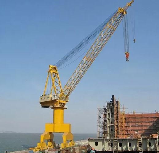 3.2m~6.0m span Portal Grab Crane Shipyard Port Cranes For Bulk Commodities