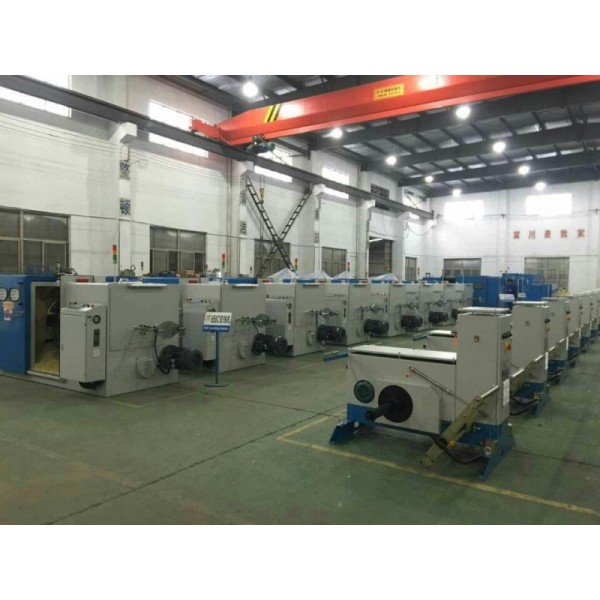Active Pay Off Machine Multiple Drawing Bobbins Copper Wire Bunching Machine