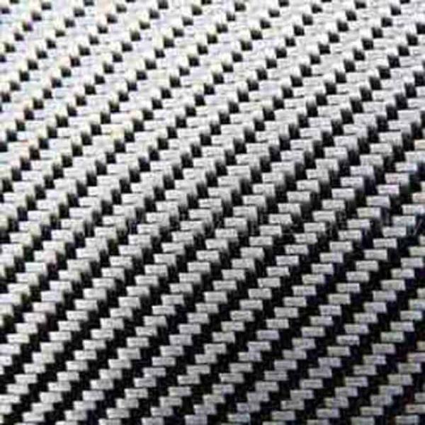 Tissu blanc de fibre de verre tissé par sergé de couleur utilisé pour le mat