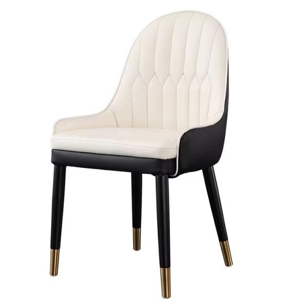 Restaurante de solo de couro feito sob encomenda de Sofa Chair Four Feet Hotel