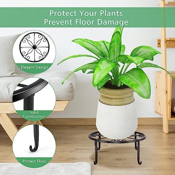 Relva de planta de recipiente de jardim redonda para o canto da casa