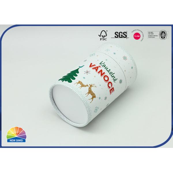 игрушки ребенка картона 157gsm C2S трубка белой бумажная упаковывая