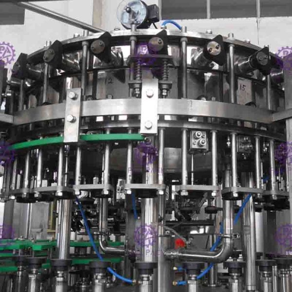 330ml glass Bottle crown caps  Beer Filling Machine with NANQING valves