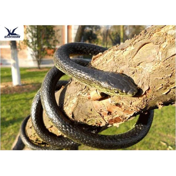 Animal Park Lifelike Animatronic Animals Customized Snake Sculpture For Decoration