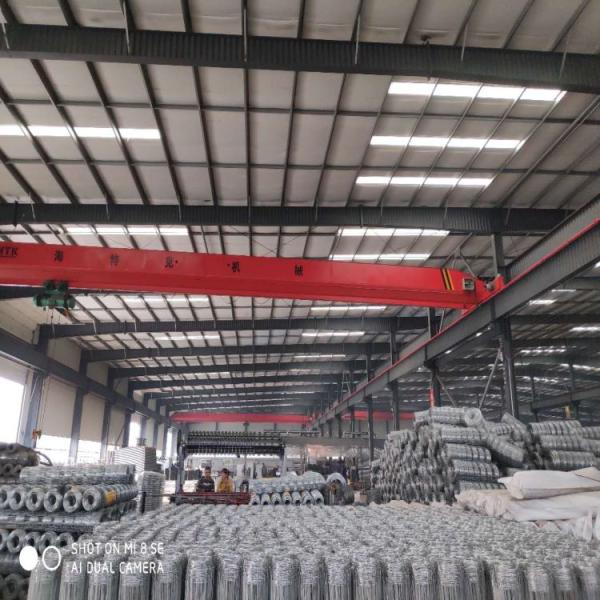 Wear Resistant Field Wire Fence Compact Structure Durable Customized Size