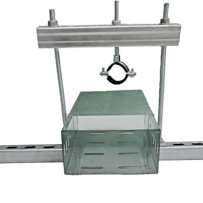 Bolted Rigid Duct Seismic Sway Bracing Galvanized Steel For Commercial Buildings
