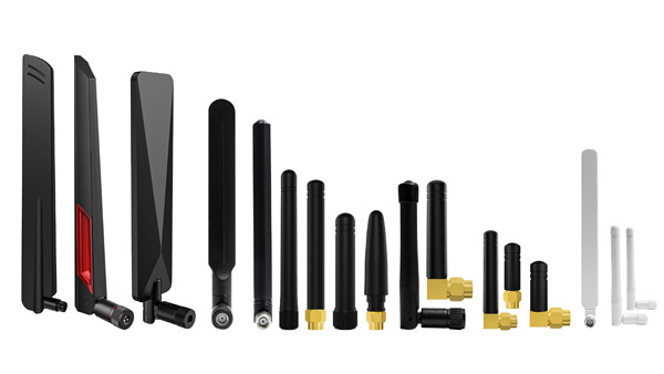 Black Long Range Omni Signal 360 Degree Receiver Wireless External 1km Rubber Router 2.4GHz SMA 5GHz 6E WiFi Antenna