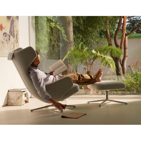 Modern Office Furniture Fabric Sofa repos lounge Chair Leisure Recliners Living Room Chair