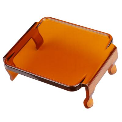 A luz conduzida 3,5 polegadas do cubo cobre o âmbar azul