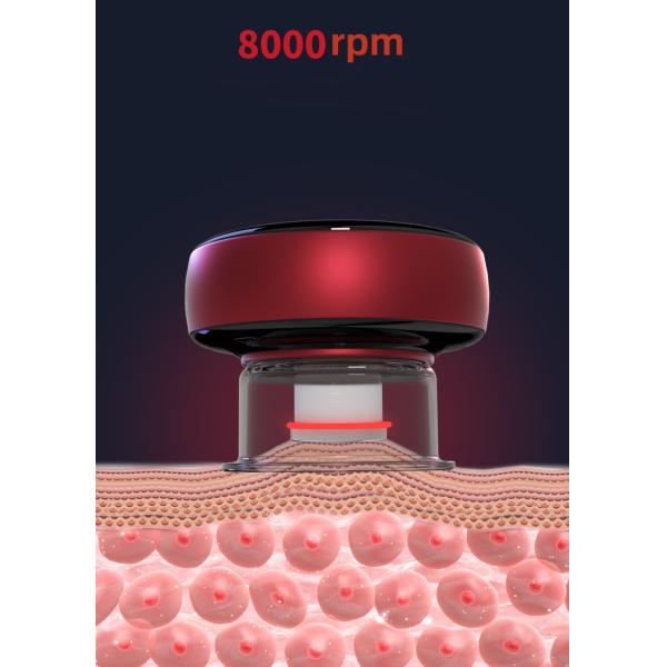 Type-C Powered Fitdash Foot Massage Therapy Device with Red Light and Vibrating Suction