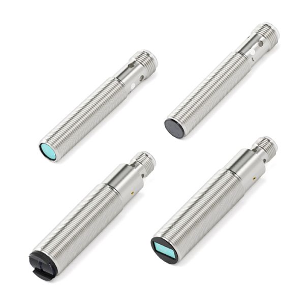 M12 M18  NPN PNP NO NC 200mm 300mm 500mm sensing distance diffuse laser photoelectric sensor for automated production line