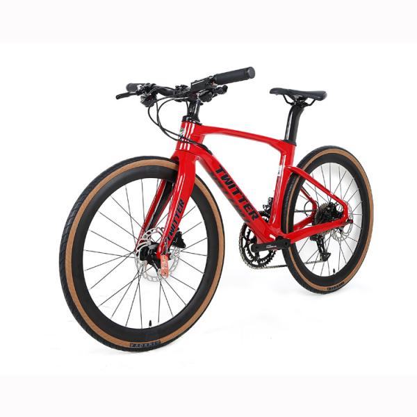 24 Inch Carbon Fiber Road Bike With Hydraulic Disc For 8 12 Years kids