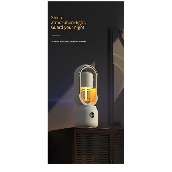 HOMEFISH 300 мл Водяной бак 2000mah Заряжаемый комнатный увлажнитель Вентилятор без вана