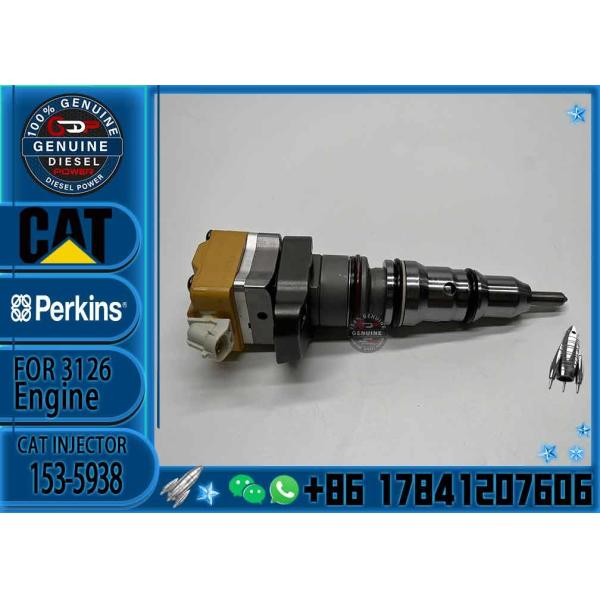 10R9239 0R9343 inyector de combustible diesel de ferrocarril común 232-1171 153-5938 para el motor diesel Caterpillar 3126B 2321171 1535938