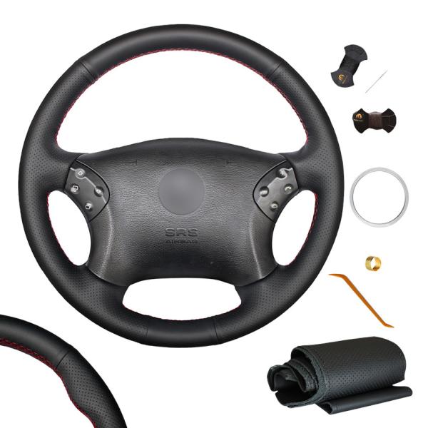 Hand Sewing Steering Wheel Cover for Mercedes-Benz C-Class 2001-2007 and Personalised