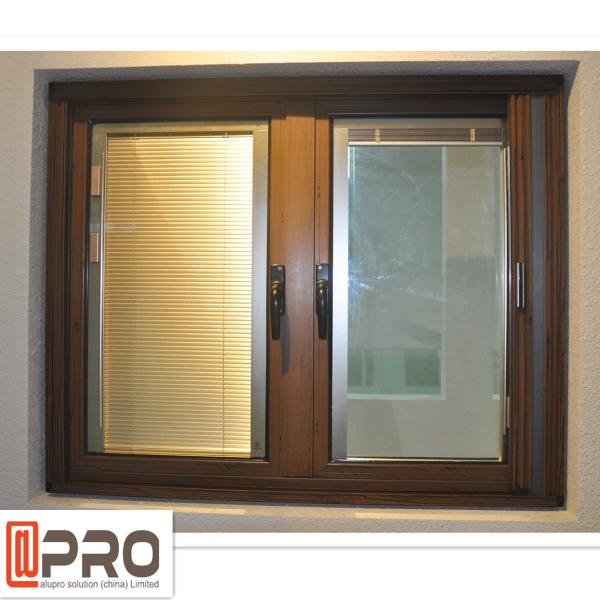 Dual Glass Aluminium Casement Windows Horizontal Opening Pattern casement sliding window casement aluminium window