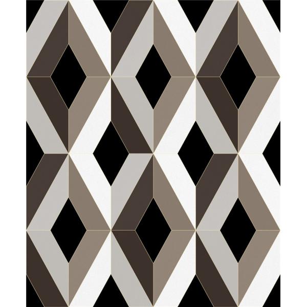 Contemporary 3D PVC Wallpaper / 3D Effect Wallpaper For Walls , Water Ink Printing