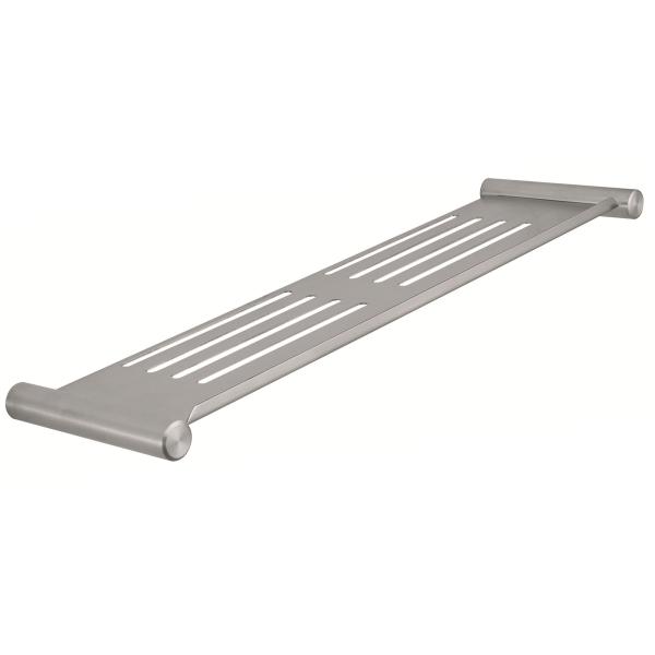 480mm Bathroom Accessories Shelves Sus304 Gray RustProof Stainless Steel Shower Shelf