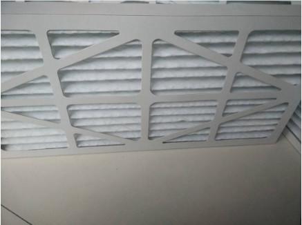 11kw 415V Paper Air Purifier Air Filter Aluminium Frame 595 Liters