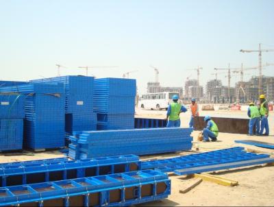 Light Weight Frame Formwork For Columns Concrete Pouring Combine Formwork