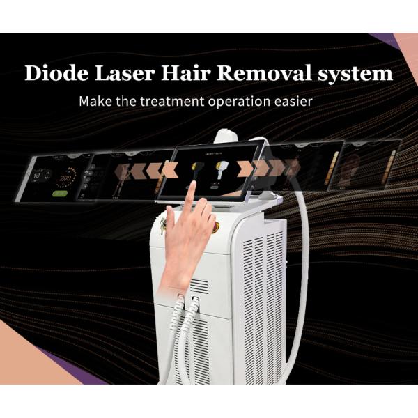 Weifang Huamei 4 Wavelength 755 808 1064nm Diode Laser Hair Removal Titanium ICE Laser